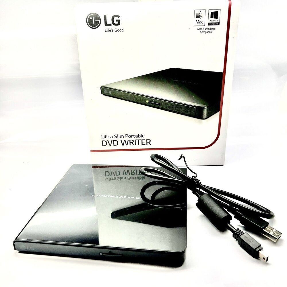 LG Electronics 8X USB 2.0 Super Multi Ultra Slim Portable DVD Writer GP55EX70
